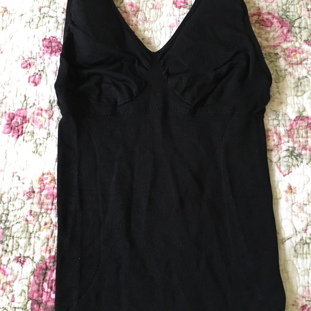 Black tank top made in Peru